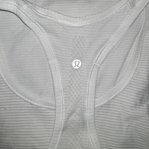 White Swiftly Lululemon tank top